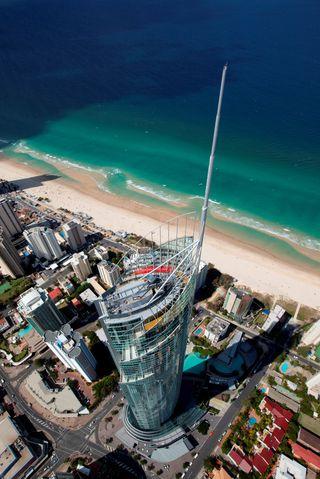 Q1-skrapan i Surfers Paradise är 25:e högsta byggnaden i världen.