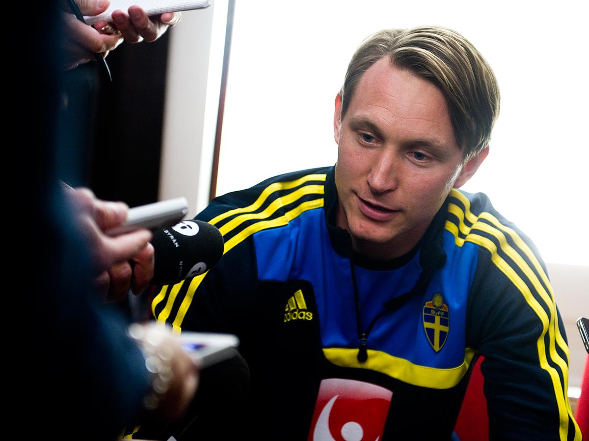 Mellan 2007-2008 var ryktena ivriga kring Källström. Spanska Valencia uppgavs vara nära att skriva kontrakt med Källström. Foto: Pontus Orre.