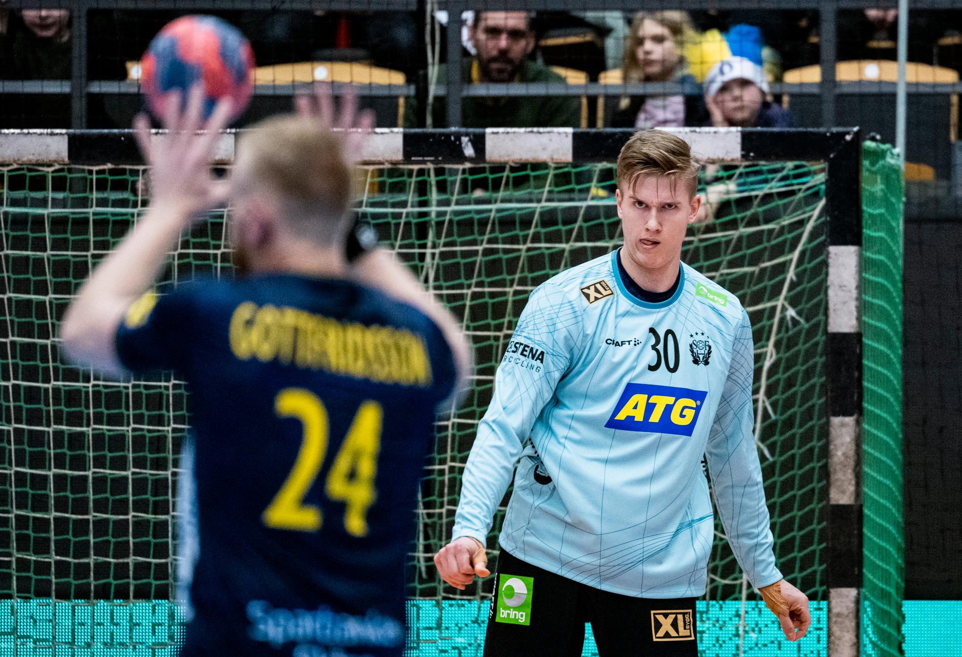 Tobias Thulin kan få vakta målet för Sverige mot Uruguay i handbolls-VM.