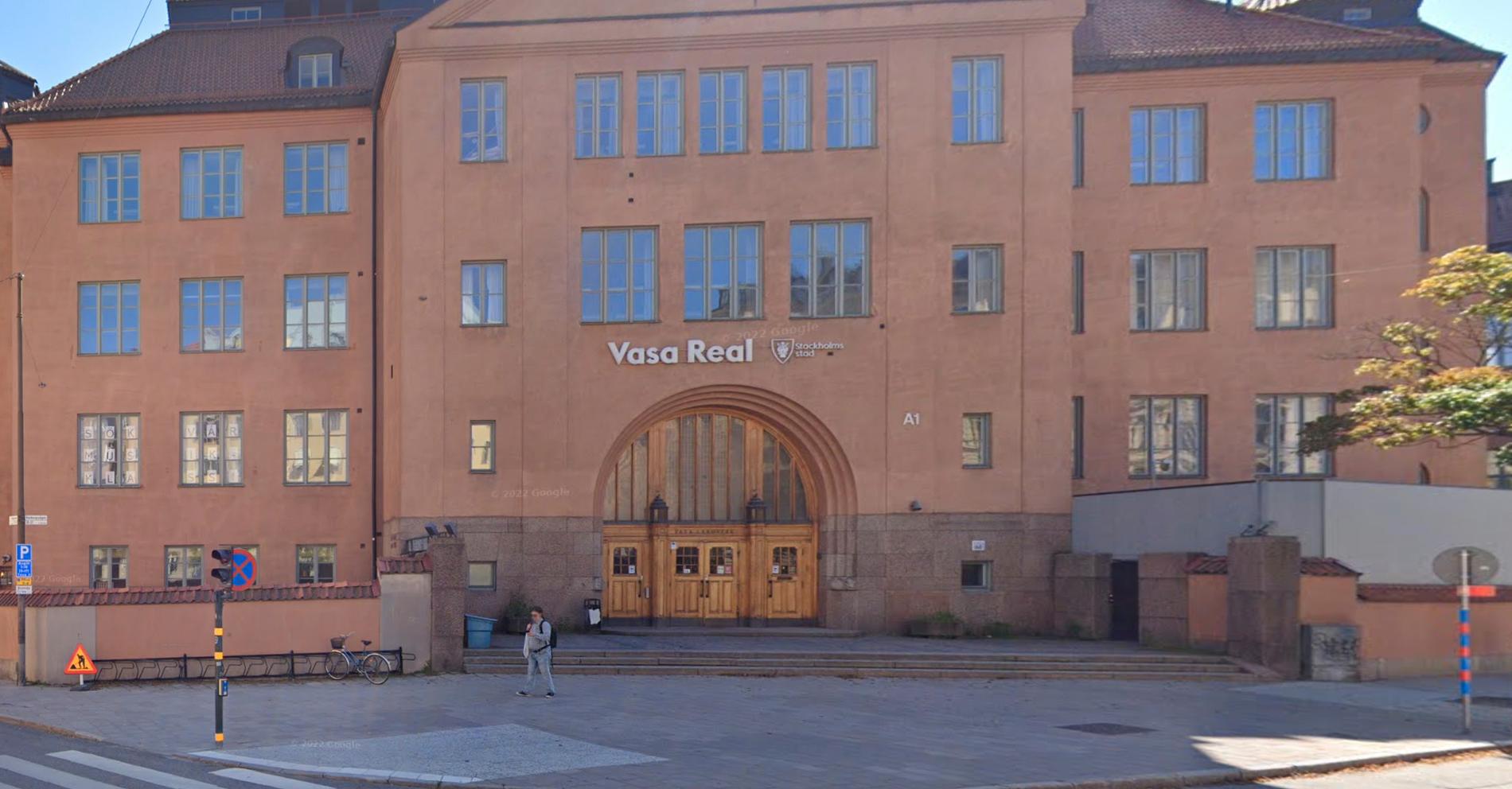 Skolan Vasa Real i Stockholm.