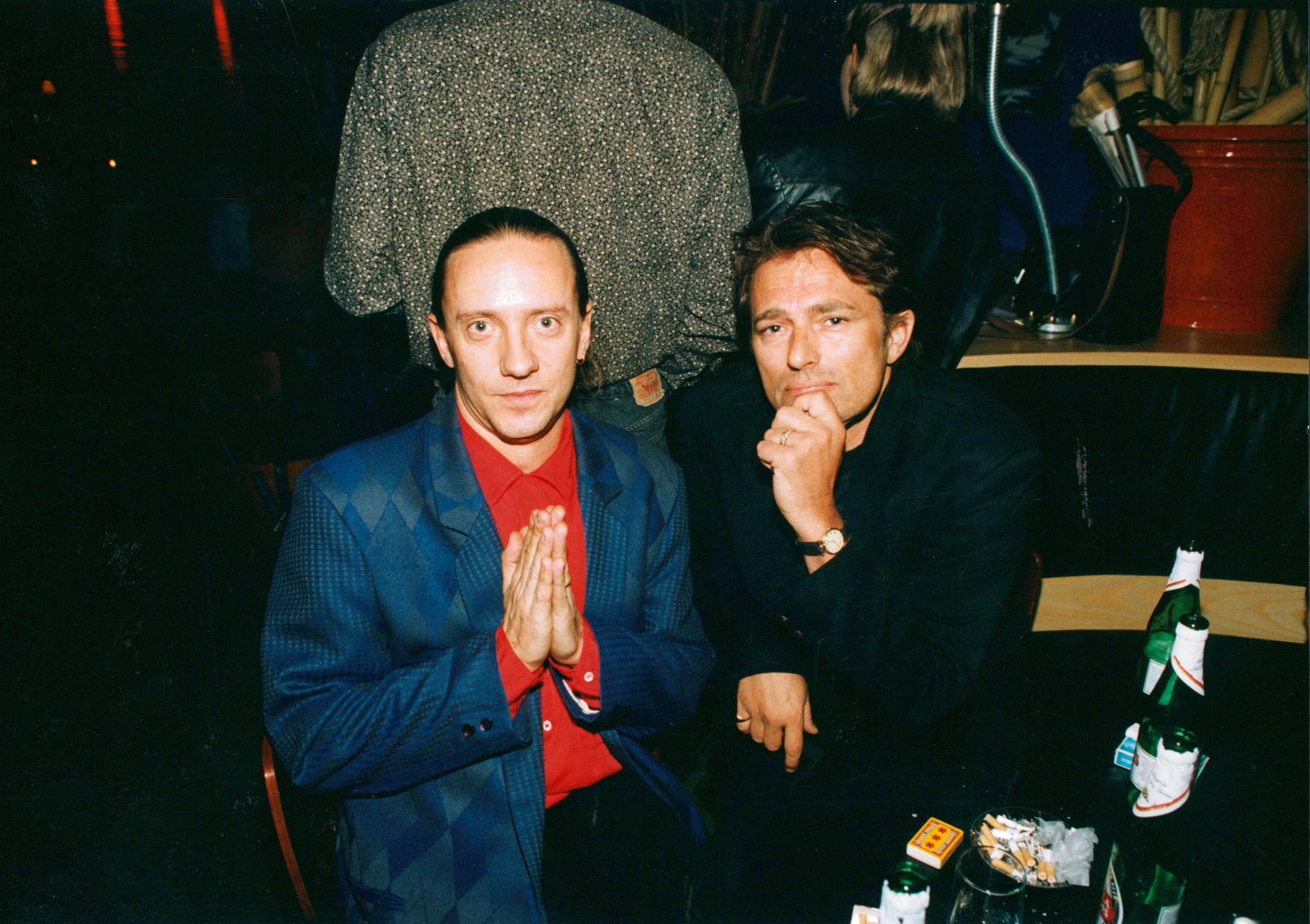 Mats Ronander och Mikael Rickfors 1991.