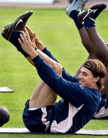 PREMIÄREN NÄRMAR SIG Zlatan tränade med Juventus i går - i morgon är det premiär i Serie A.