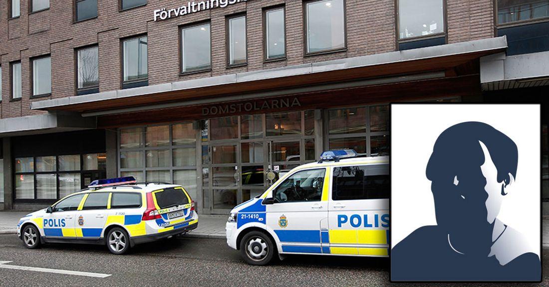 Uppsala tingsrätt dömde mannen till 10 års fängelse