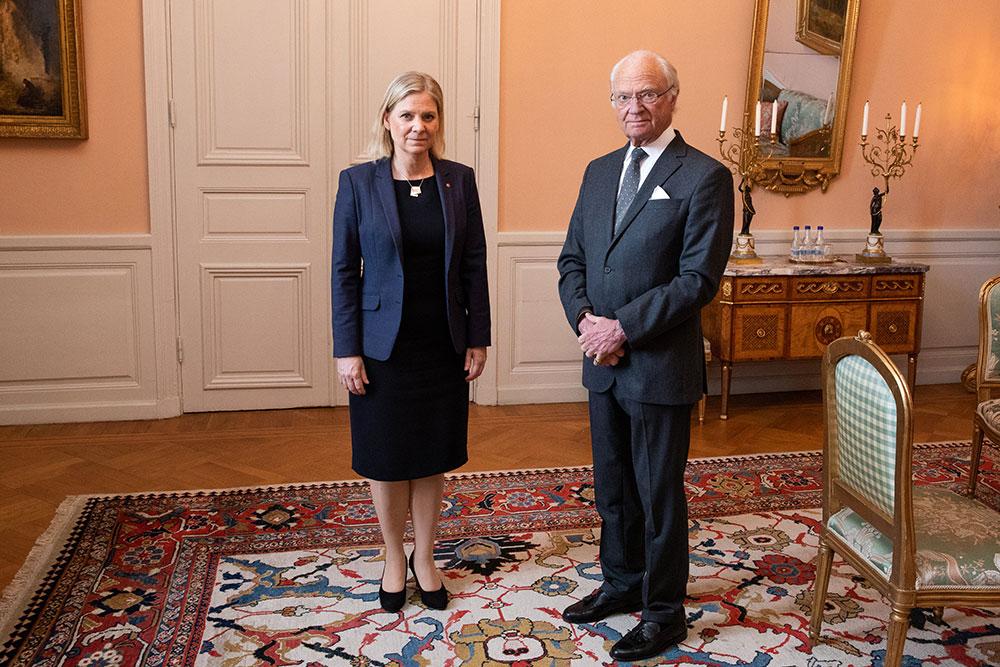 Den 15 maj 2022 gav Kung Carl XVI Gustaf företräde för dåvarande statsminister Magdalena Andersson på Kungliga Slottet.