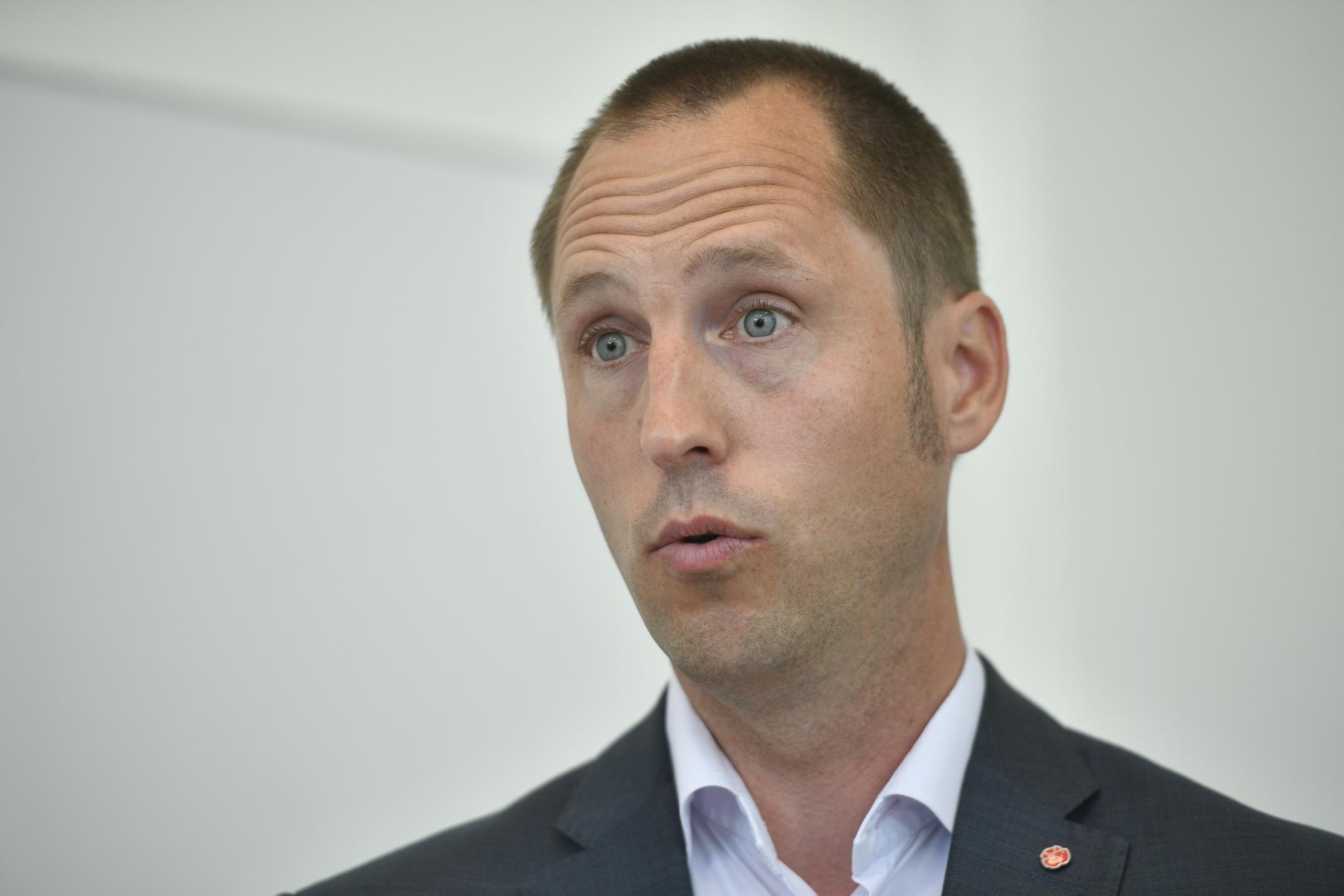 Erik Pelling (S), kommunstyrelsens ordförande i Uppsala kommun.