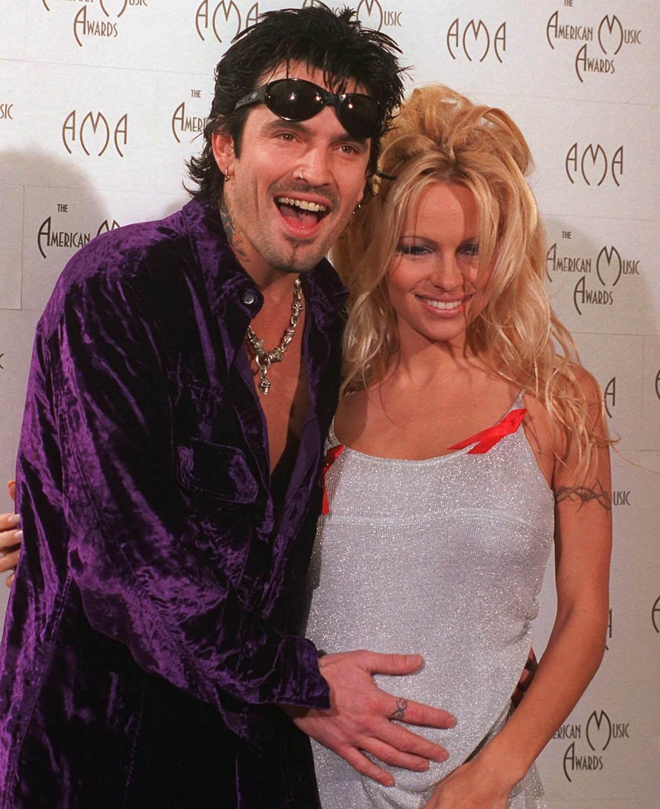 Tommy Lee och Pamela Anderson – i verkligheten.