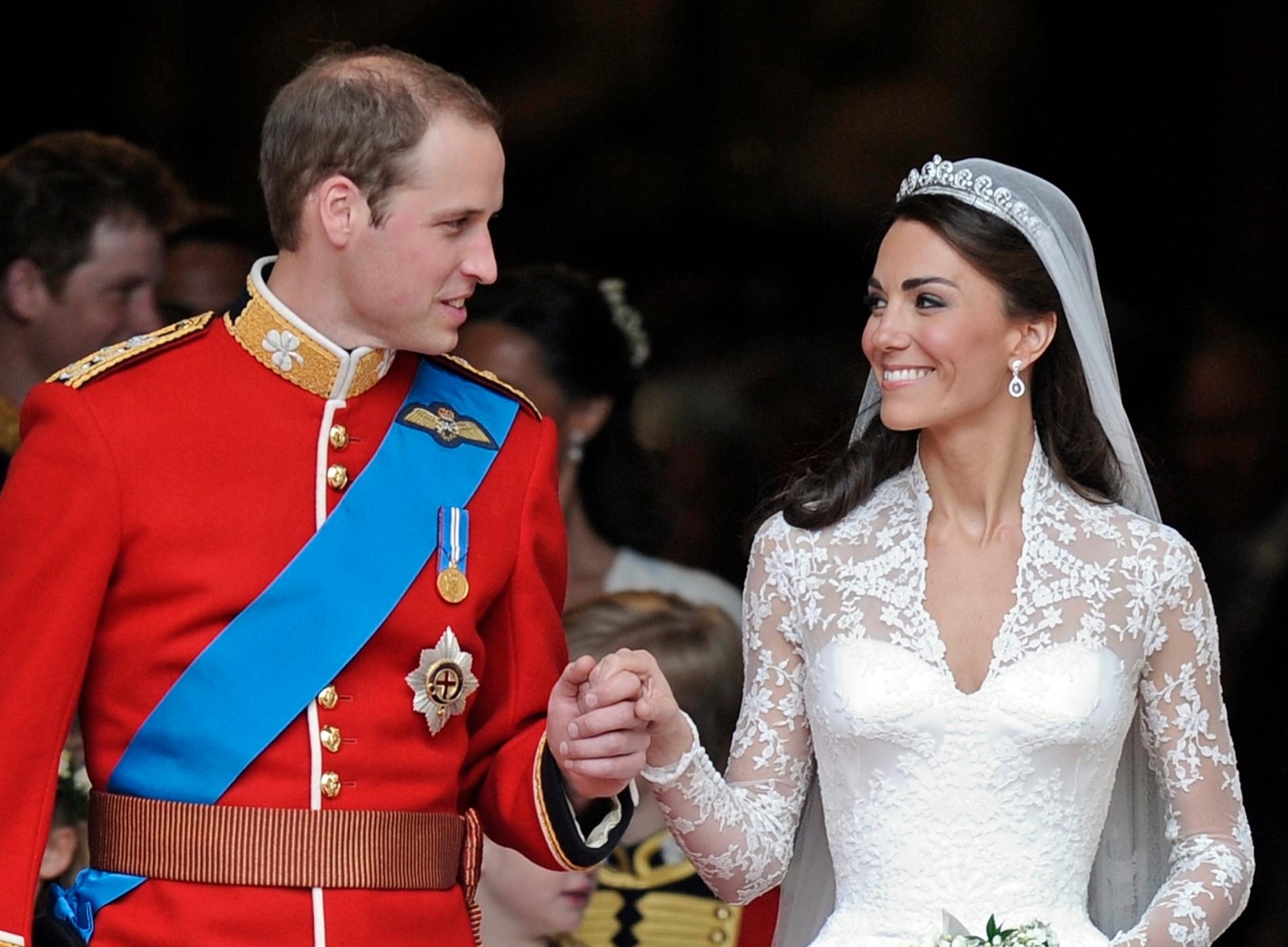 Prins William och Kate Middleton gifte sig i april 2011.
