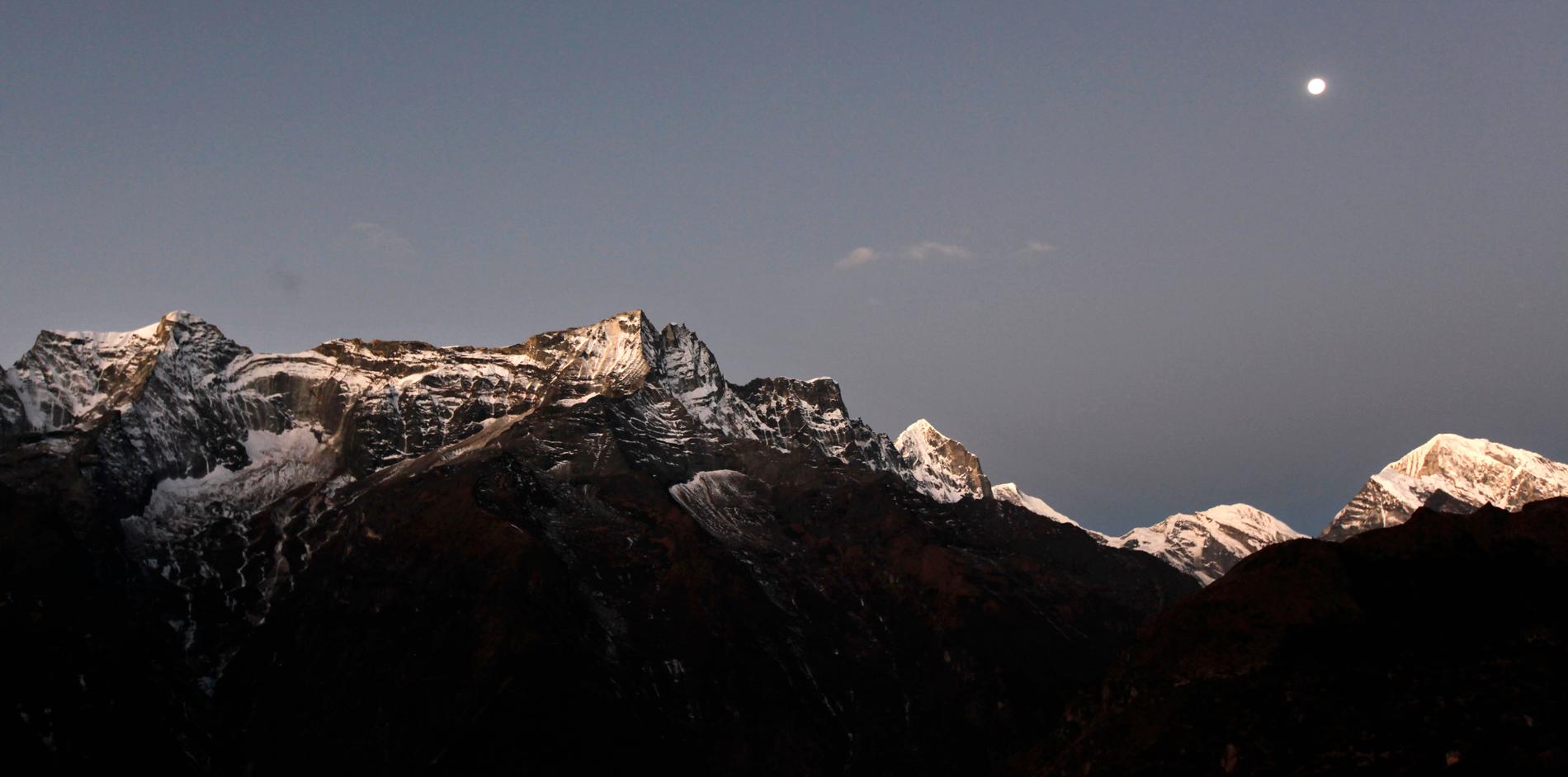 Nanda Devi ingår i Himalayamassivet. Arkivbild.