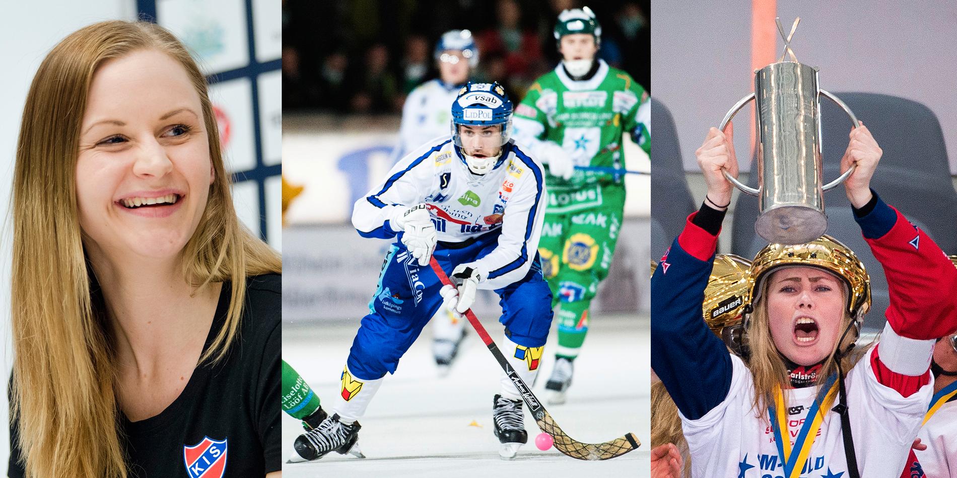 Camilla Johansson, Mattias Johansson och Stina Ysing jagar guld i Tele2 Arena.
