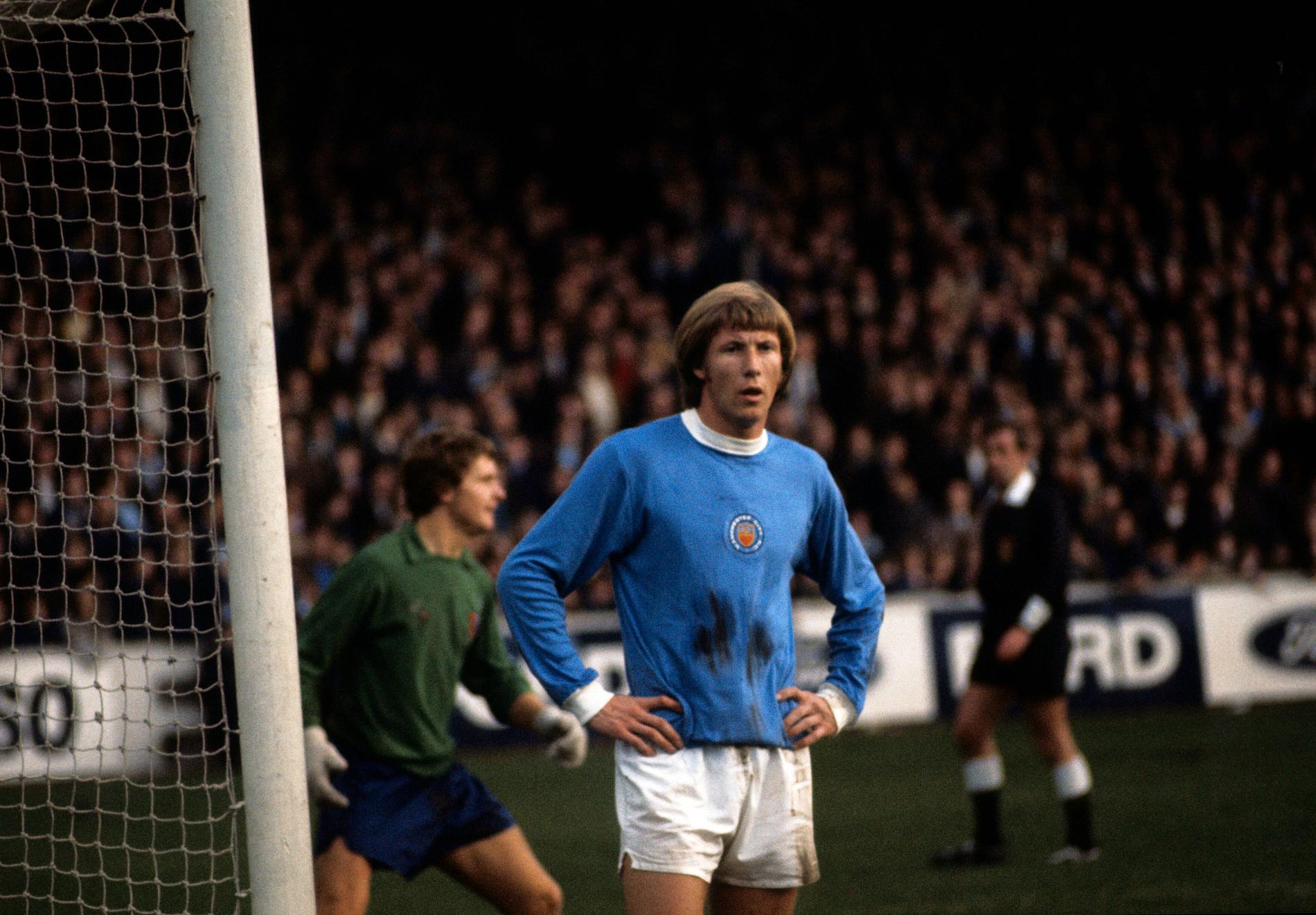 Colin Bell under en match 1970.