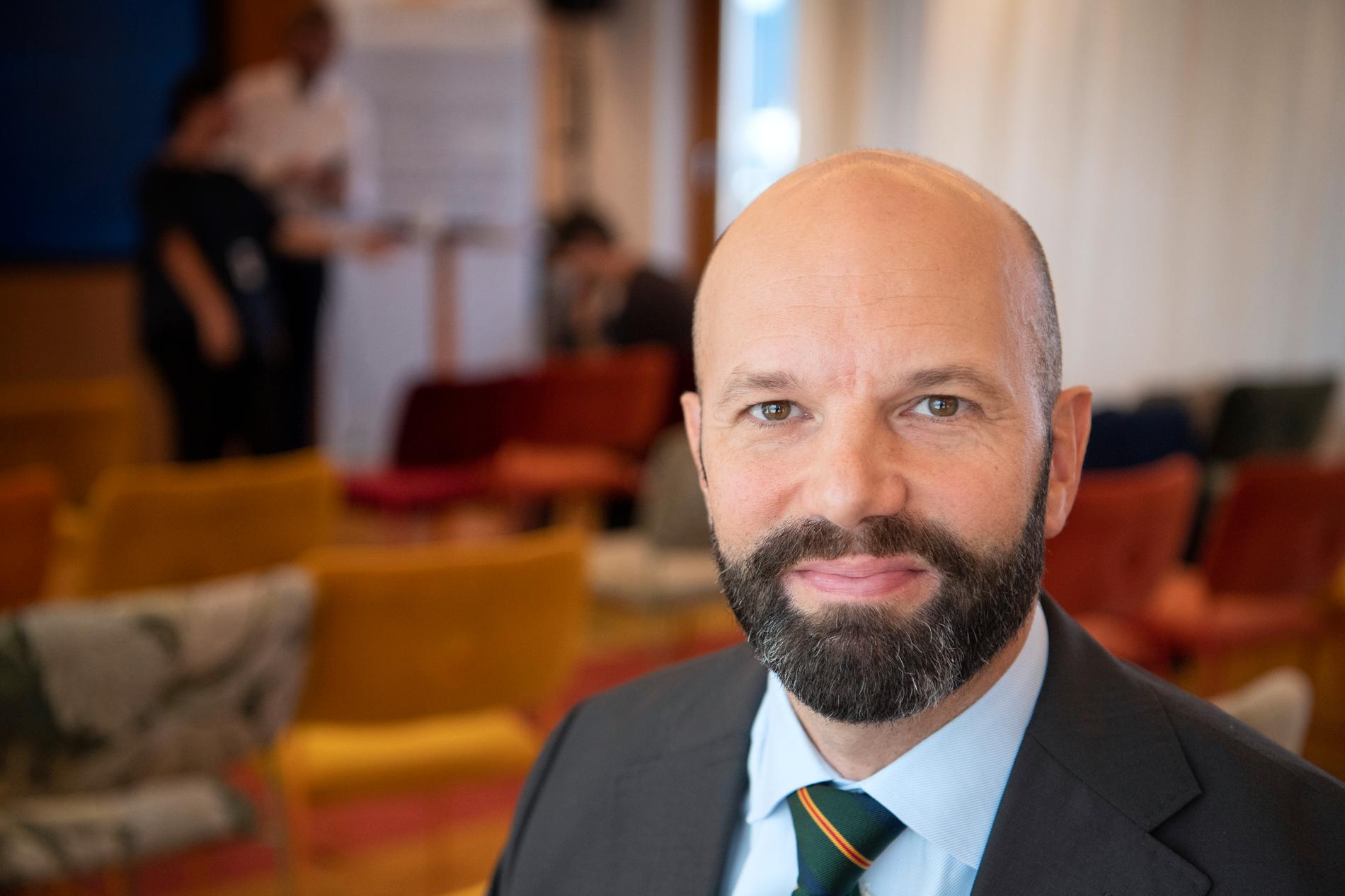 Mattias Dahl, vice vd på Svenskt Näringsliv, vill göra det lättare att säga upp personal. Arkivbild.