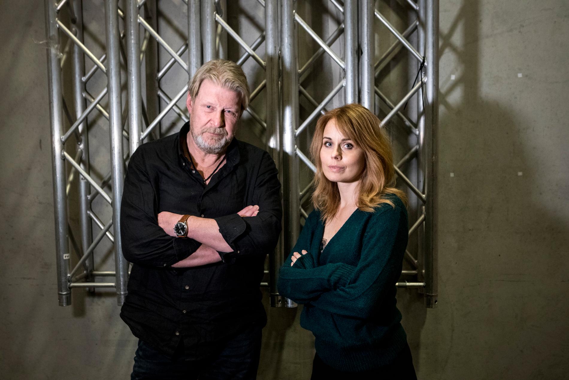 Rolf Lassgård och Helana af Sandeberg dyker upp i ”Den döende detektiven”.