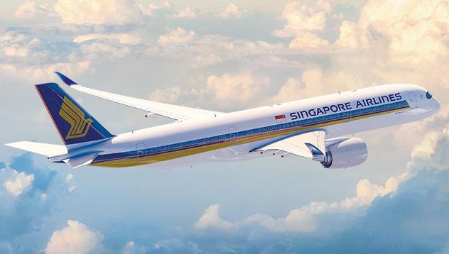 Resan till Bali skulle gå med Singapore airlines.