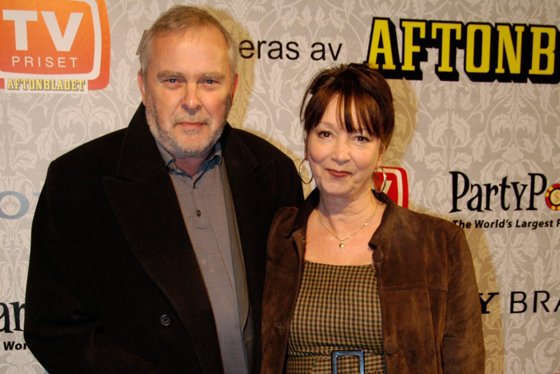 Bengt Magnusson tillsammans med hustrun Karin.