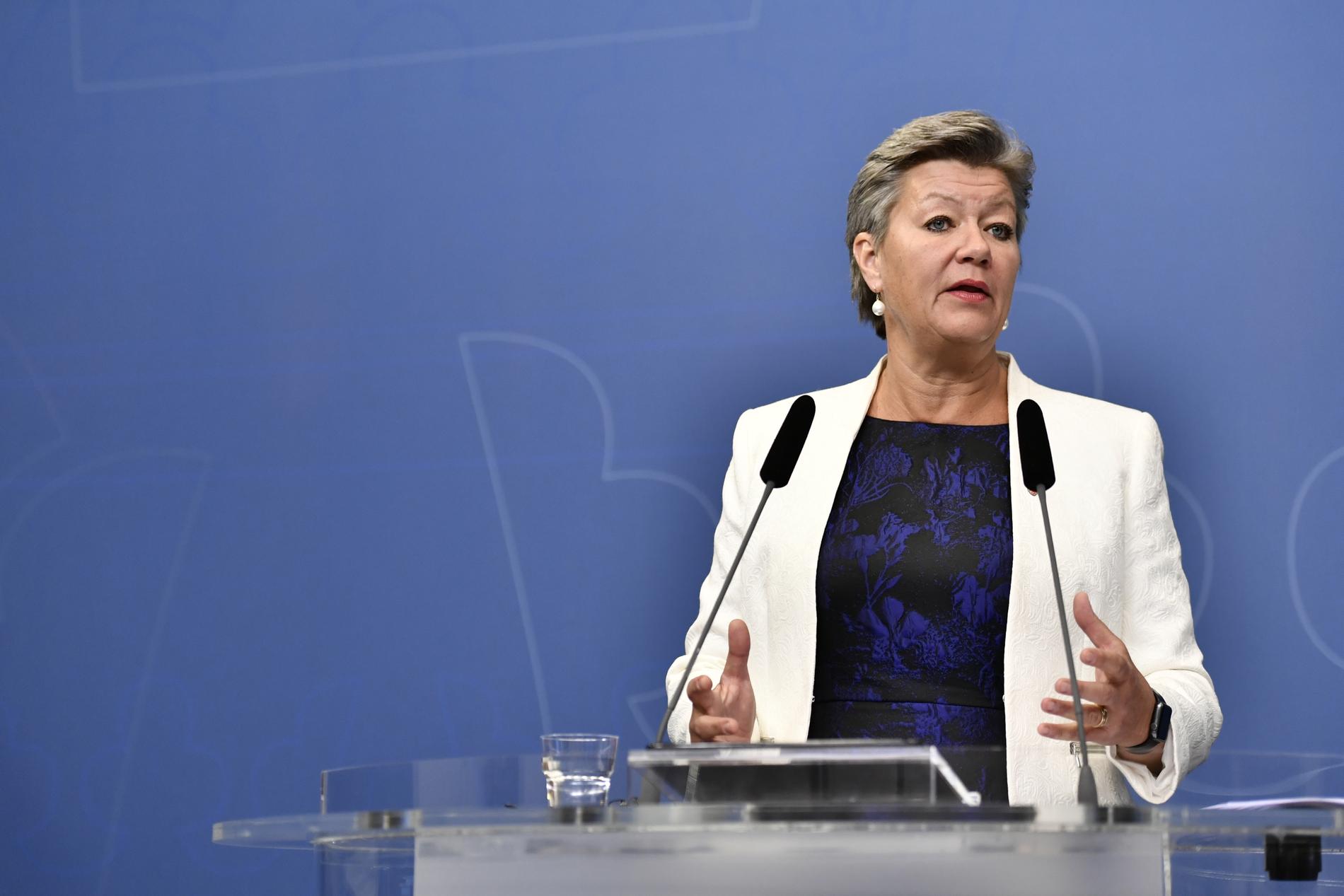 Arbetsmarknadsminister Ylva Johansson (S).Arkivbild.