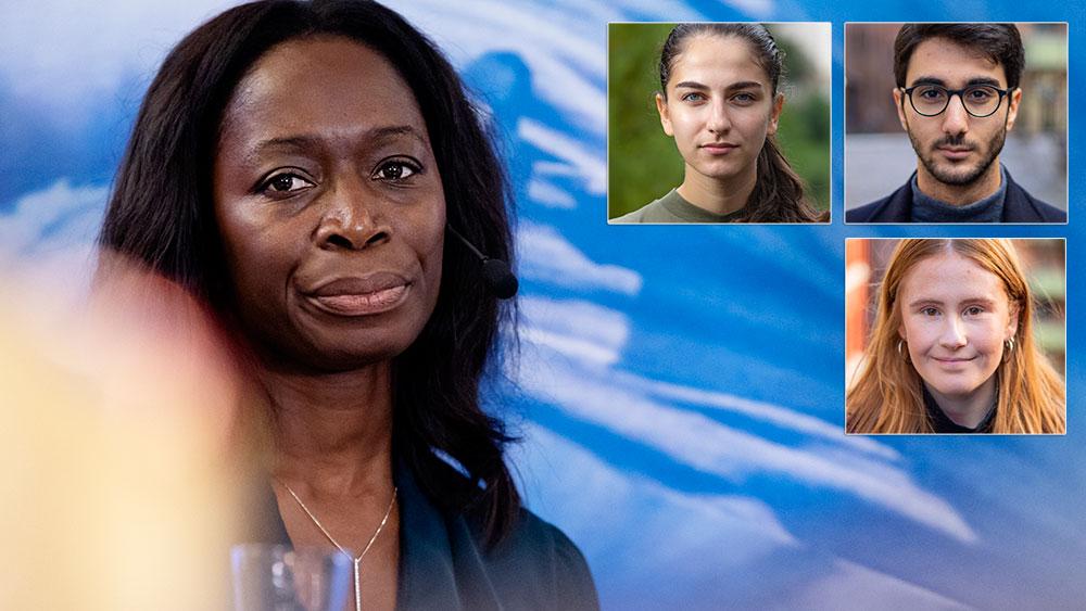 Medan Nyamko Sabuni säger att antalet asylsökande till Sverige ska minska, företräder hon ett parti som vill att det ska öka. Liberaler värnar asylrätten, en rätt som inte går att sätta ett maxtak på, skriver Romina Pourmokhtari, Soroush Rezai och Emmy Scilaris (Luf).