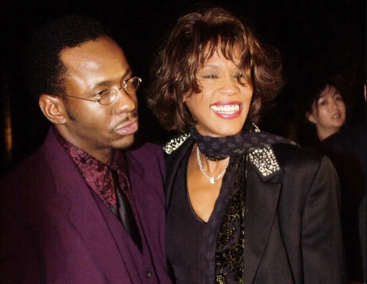 Bobby Brown och Whitney Houston.