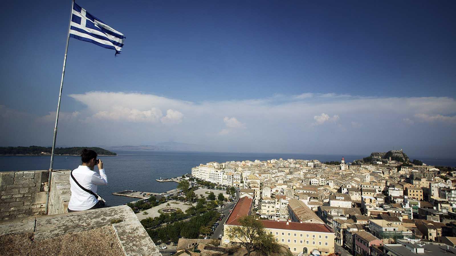 Inspelningen av ”Love island” sker på den grekiska ön Korfu. 