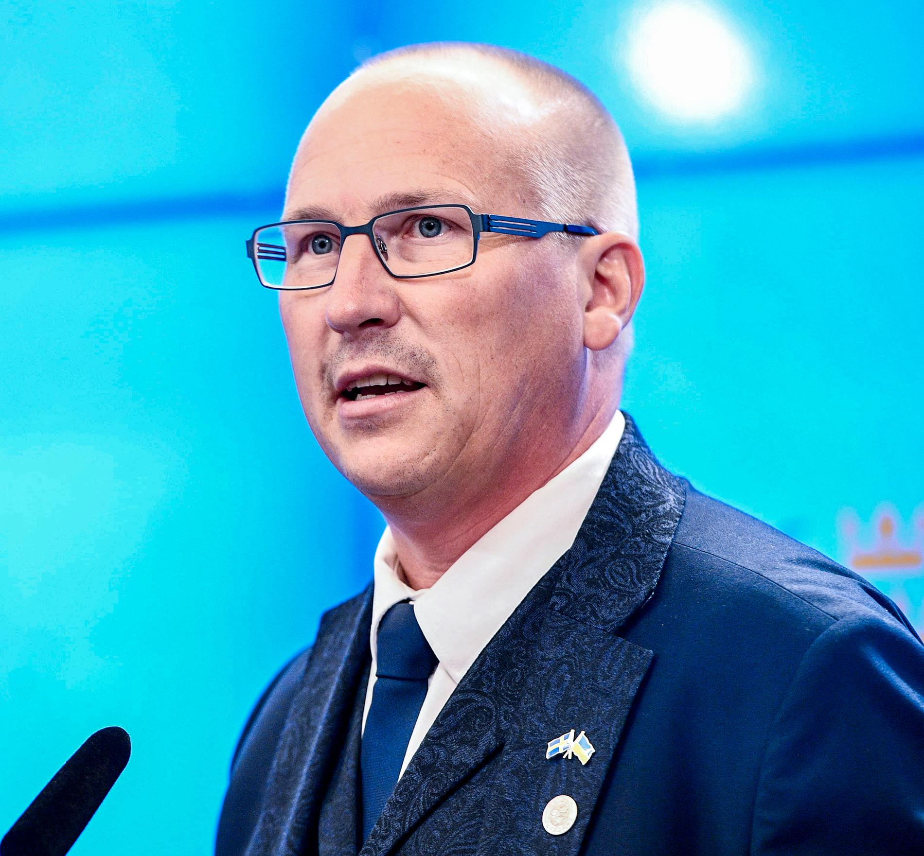 Mikael Eskilandersson (SD) är ordförande för partidistriktet i Skåne.