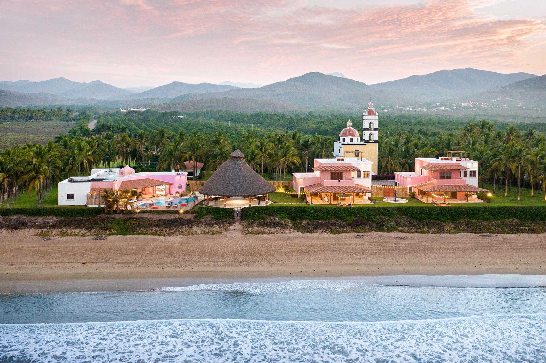 ”Paradise hotel”-huset Playa Nix i Mexiko.