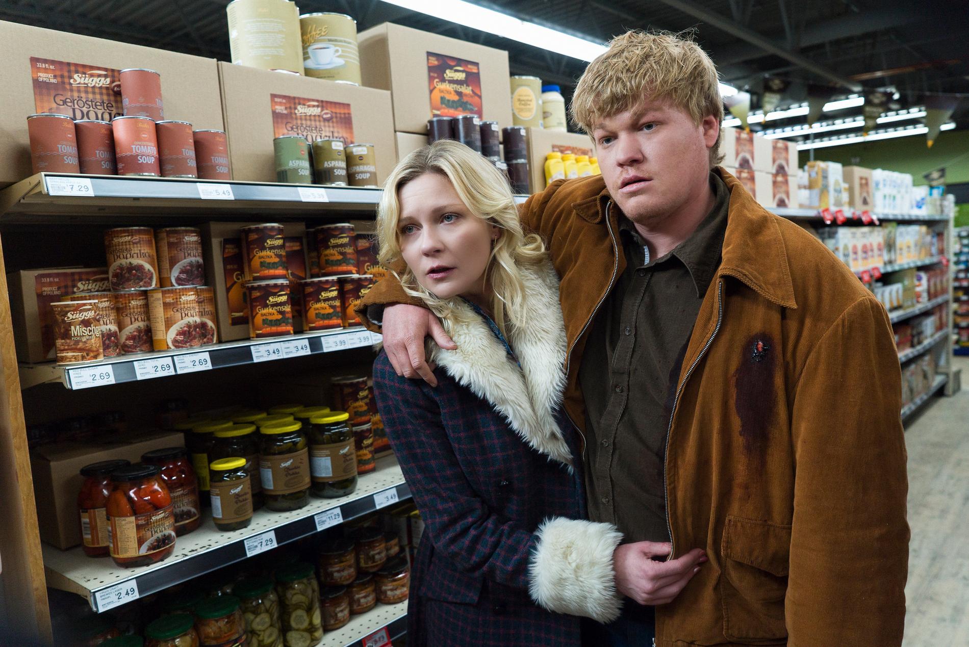 Kirsten Dunst och Jesse Plemons i ”Fargo”.