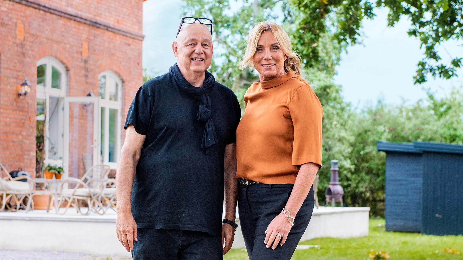 Gert Wingårdh och Anne Lundberg i ”Husdrömmar” i SVT.