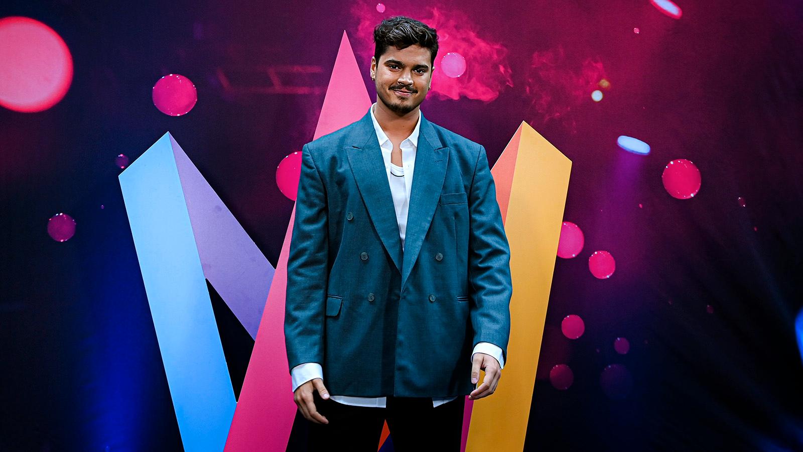 Oscar Zia leder Melodifestivalen 2022.