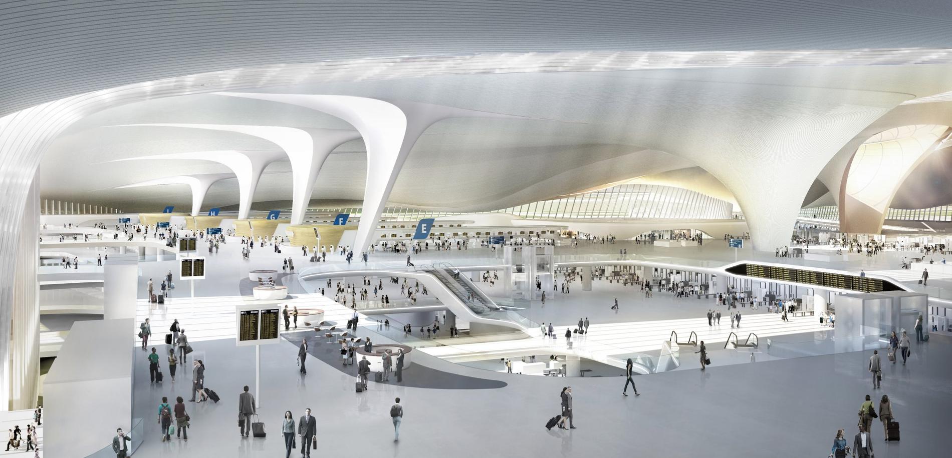 År 2040 ska flygplatsen kunna husera 100 miljoner resenärer. 