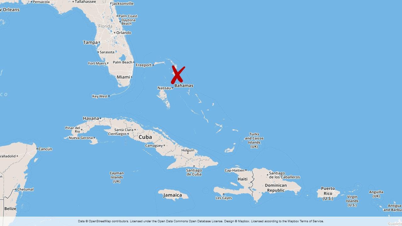 En båt med haitiska medborgare har förlist i vattnen utanför Bahamas.