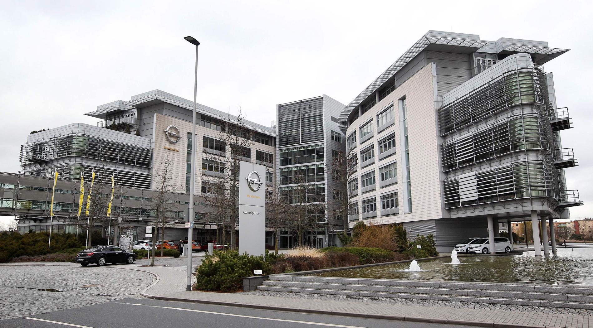 Opels huvudkontor i  Ruesselsheim, Tyskland.