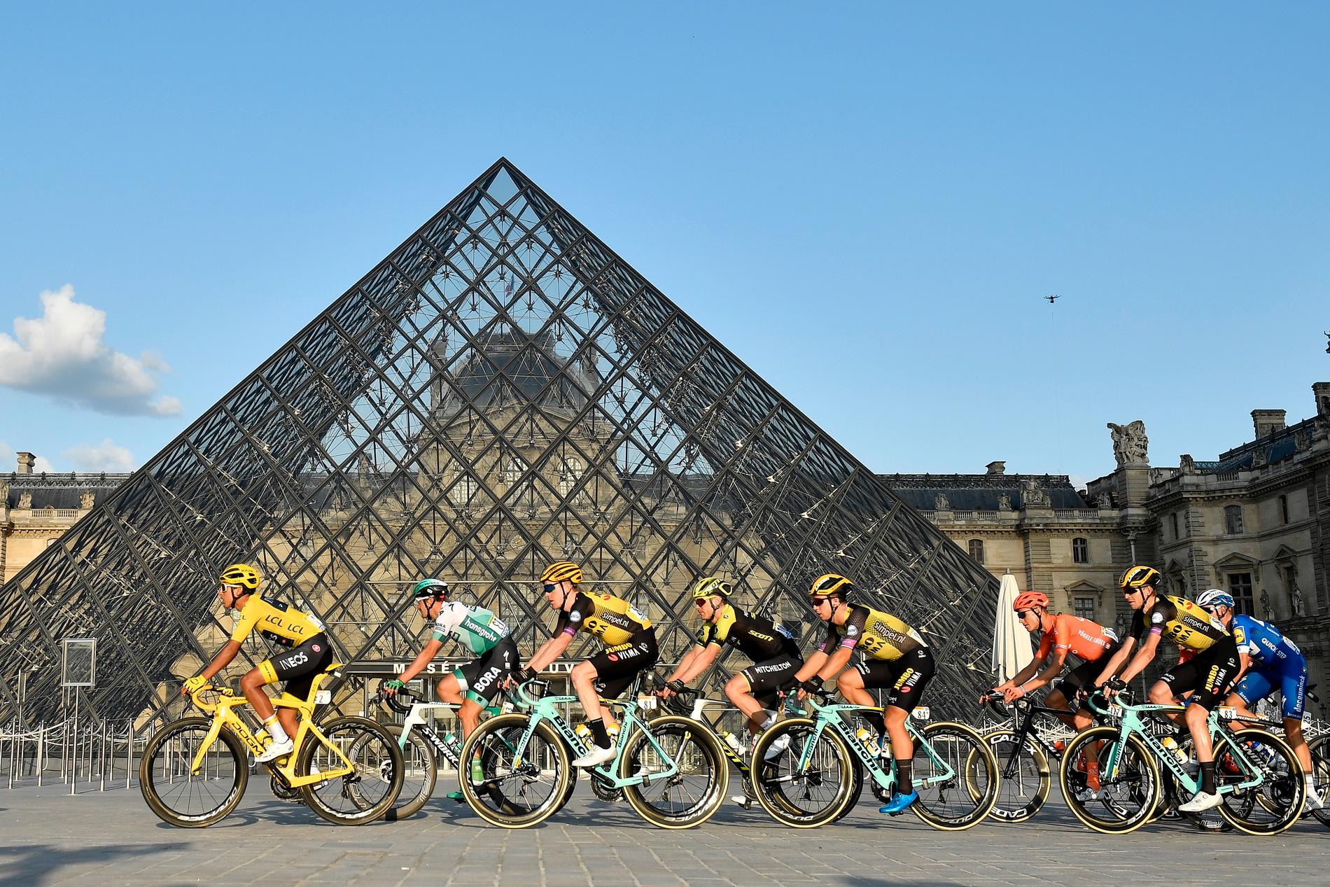 Tour de France 2021 flyttas fram en vecka. Arkivbild.