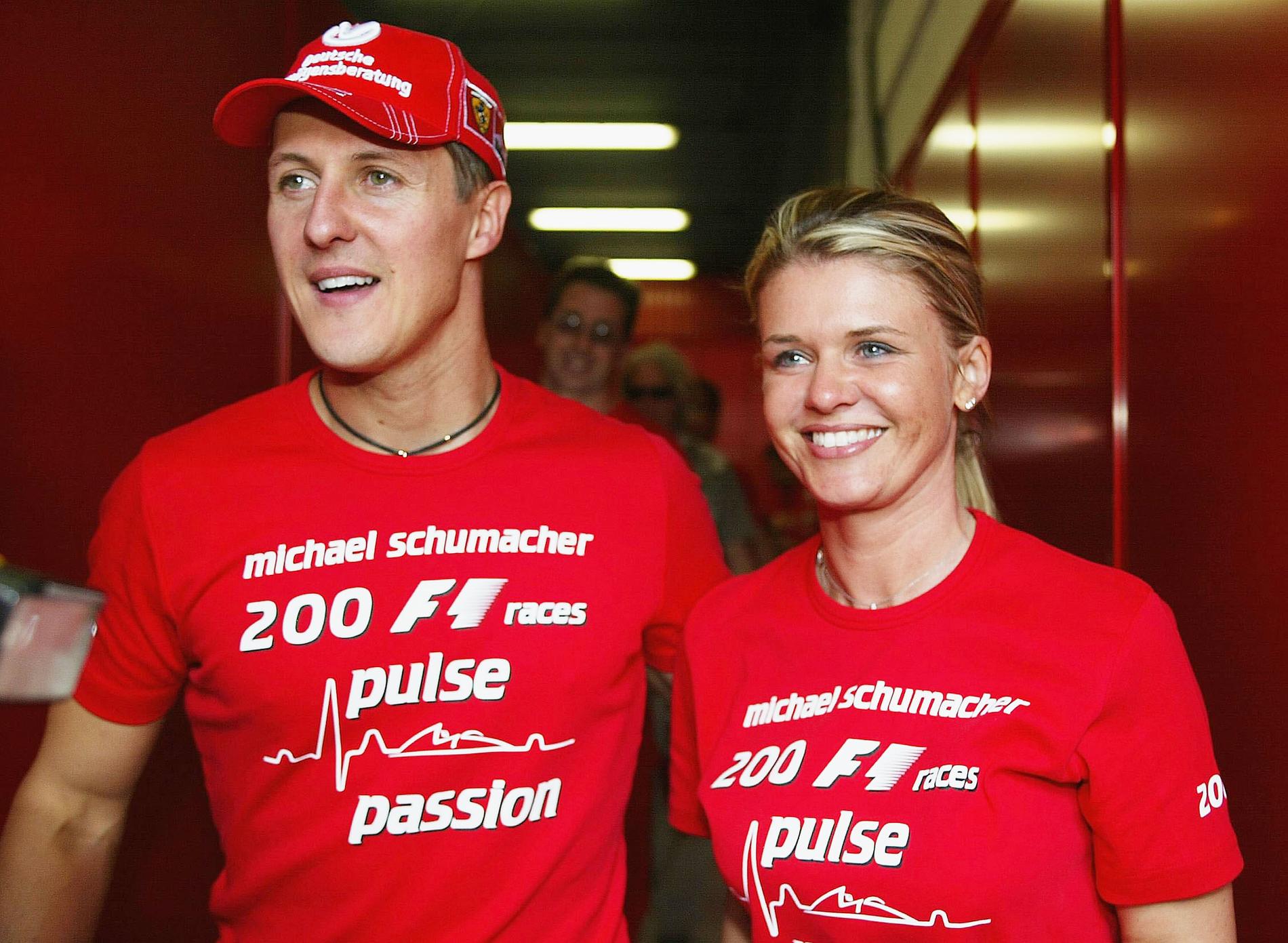Corinna och Michael Schumacher