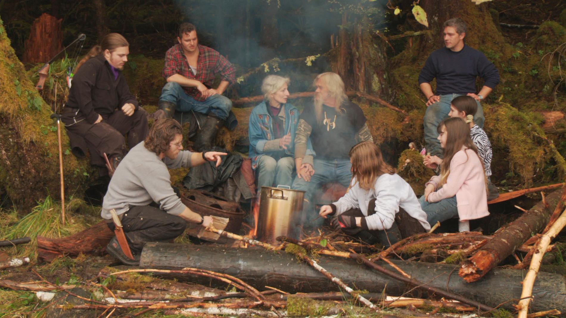 Familjen Brown i ”Alaskan Bush people”.