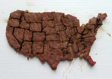 "Sista måltiden", en stek av USA:s stater.