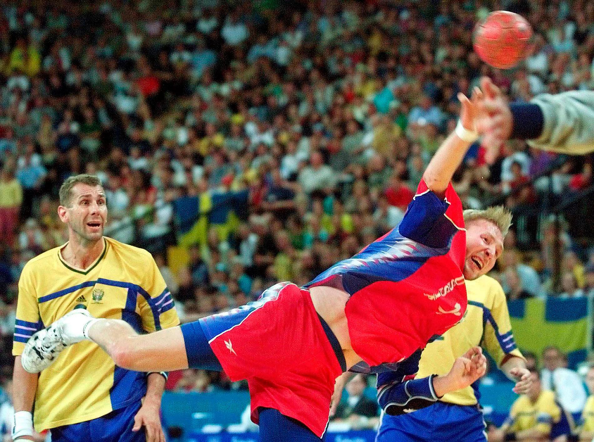 Dmitrij Torgovanov under OS-finalen 2000 i Sydney.