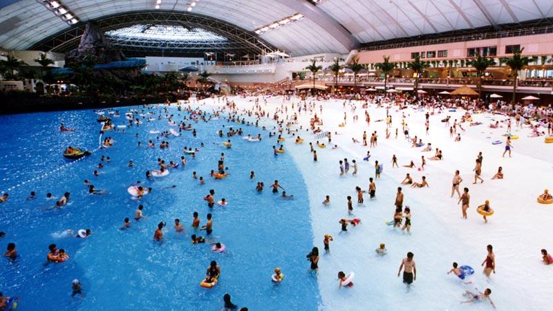 Ocean Dome i Japan – störst i världen.