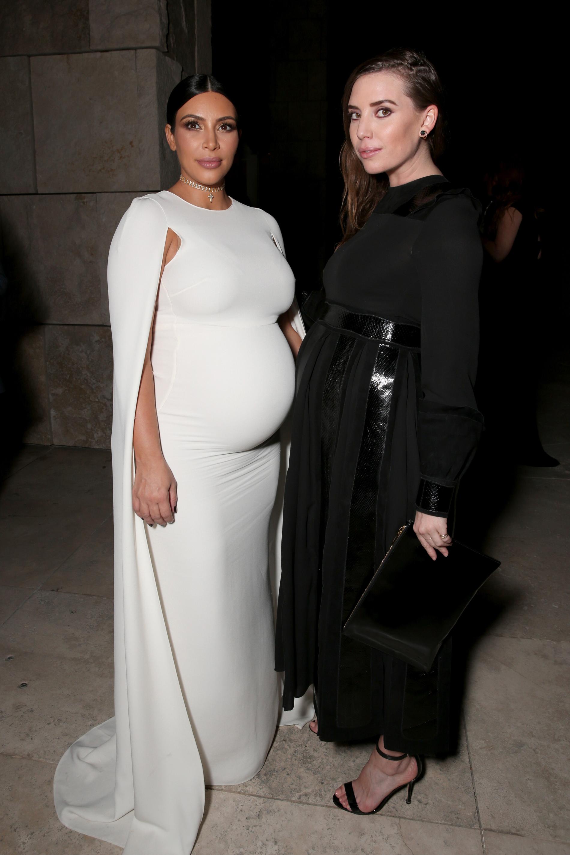 Gravidbonanza Kim Kardashian och Lykke Li på InStyle Awards.