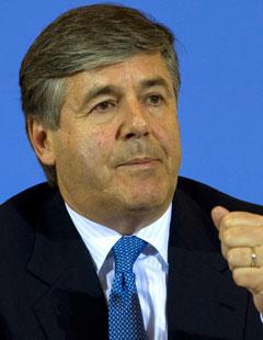 Josef Ackermann, koncernchef för Deutsche Bank.
