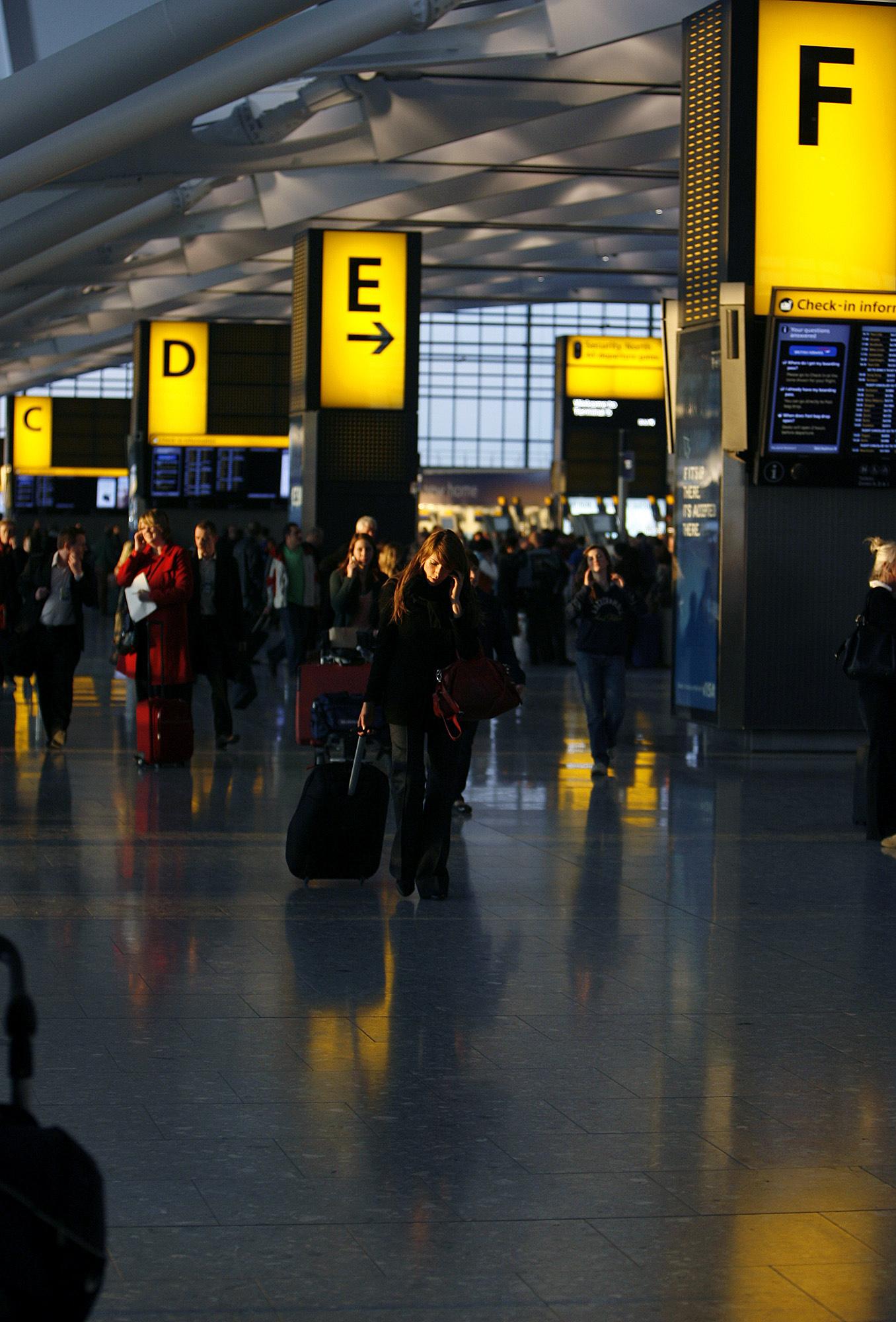 Flygplatsen Heathrow i London, arkivbild. 