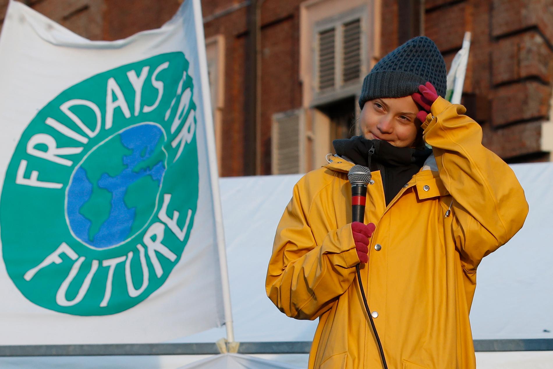 Greta Thunbergs påverkan på klimatpolitiken har skapat ordet Gretaeffekten.