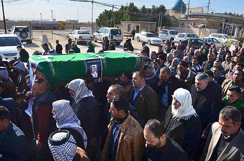 På onsdagen hölls hans begravning i hemstaden Najaf i Irak.