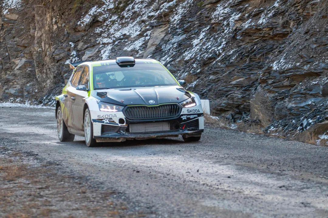 Oliver Solberg startar säsongen i Monte Carlos och satsar på seger i WRC2