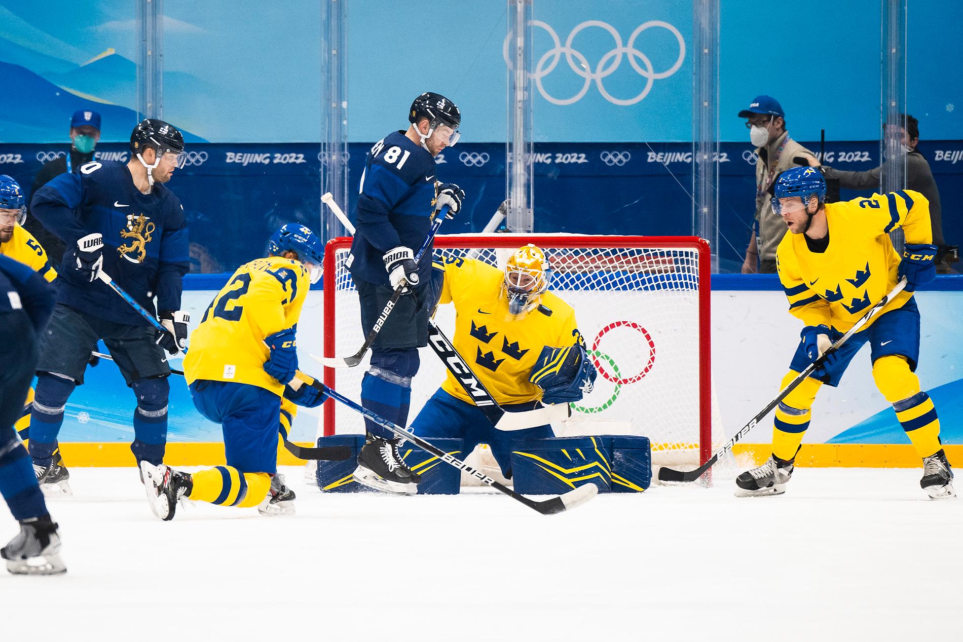 Sverige tappade 3–0 till 3–3 i tredje perioden.