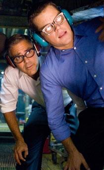 Clooney och Damon i "Oceans Thirteen".