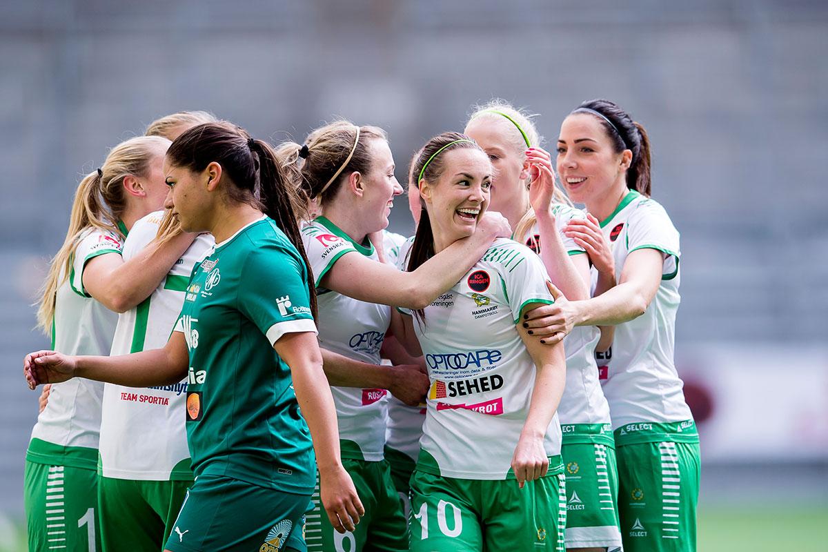 Hammarby vann med 3–1 i premiären.