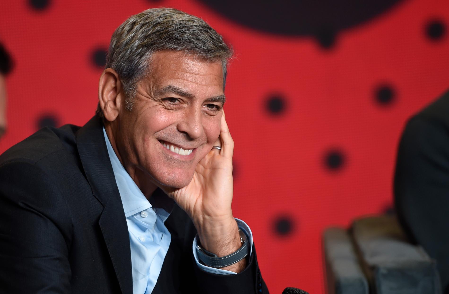 Det går ingen nöd på George Clooney. Arkivbild.