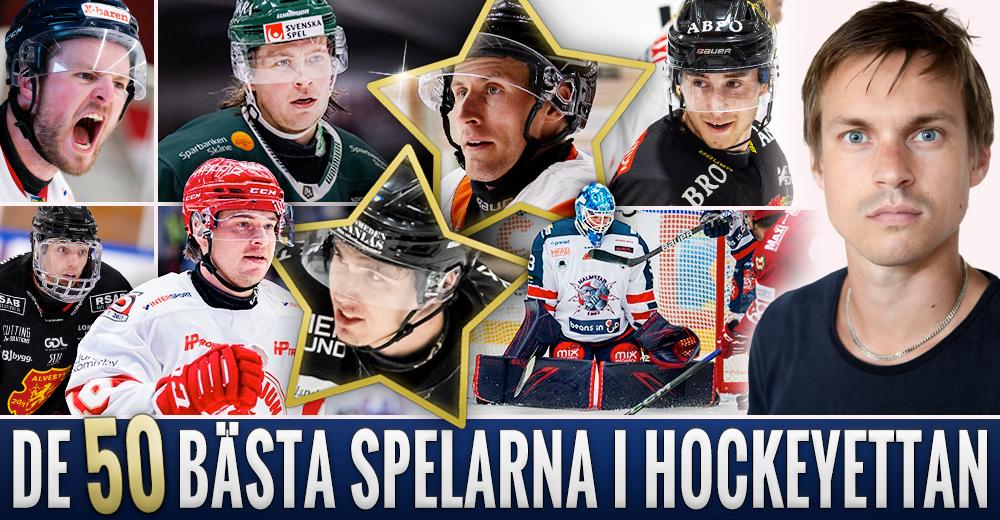 Hetast idag: Hockeyettans 50 bästa spelare: ”Överdjävlig”