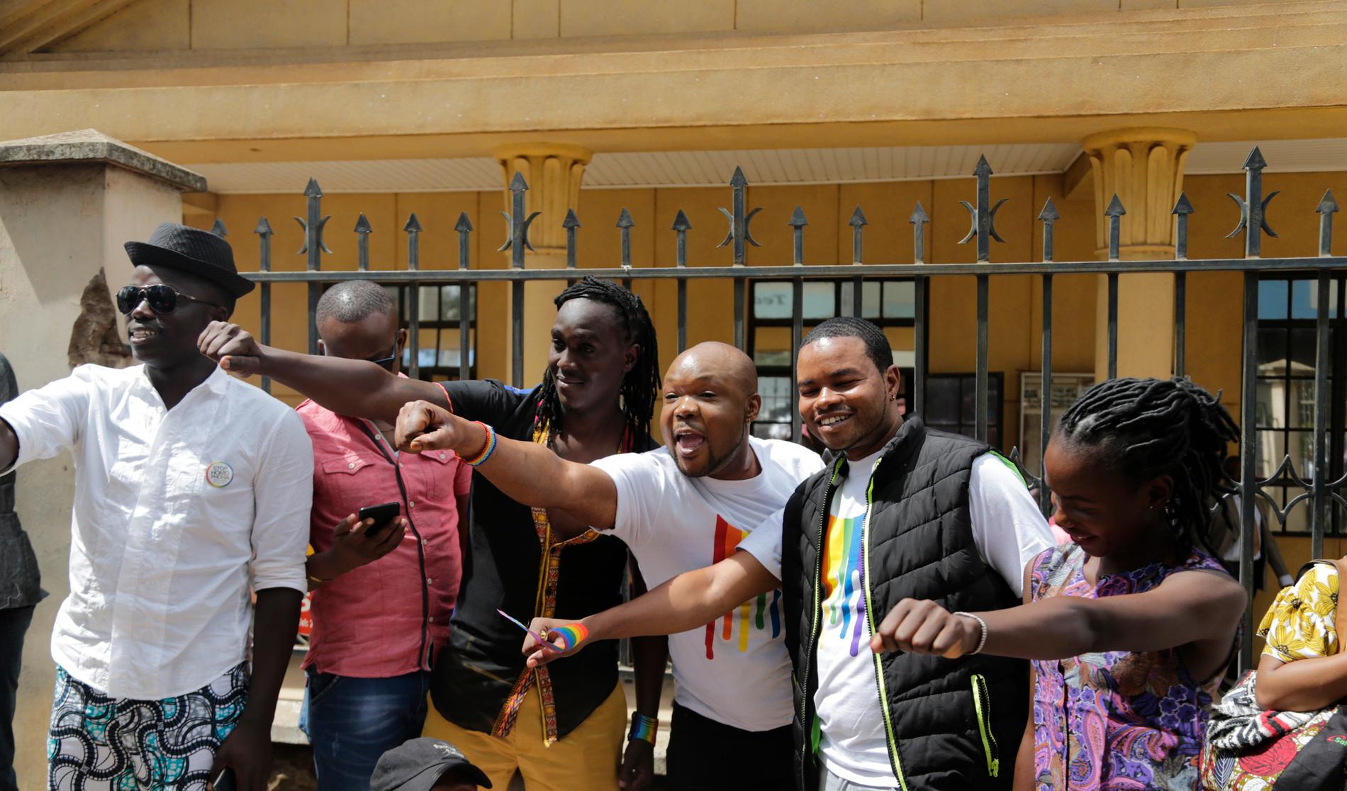 Kenyas högsta domstol ändrar inte lagen som kan bestraffa homosexualitet med fängelse i 14 år, vilket dessa gayaktivister hade hoppats på.
