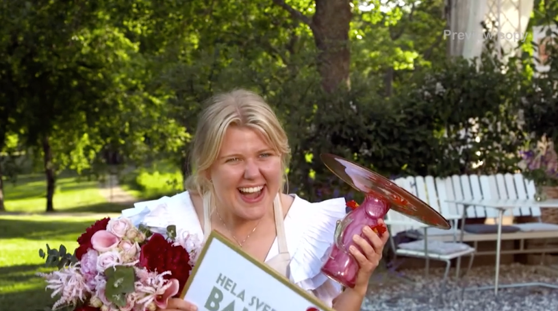 Hilda Kirkhoff är vinnaren av ”Hela Sverige bakar” 2020.