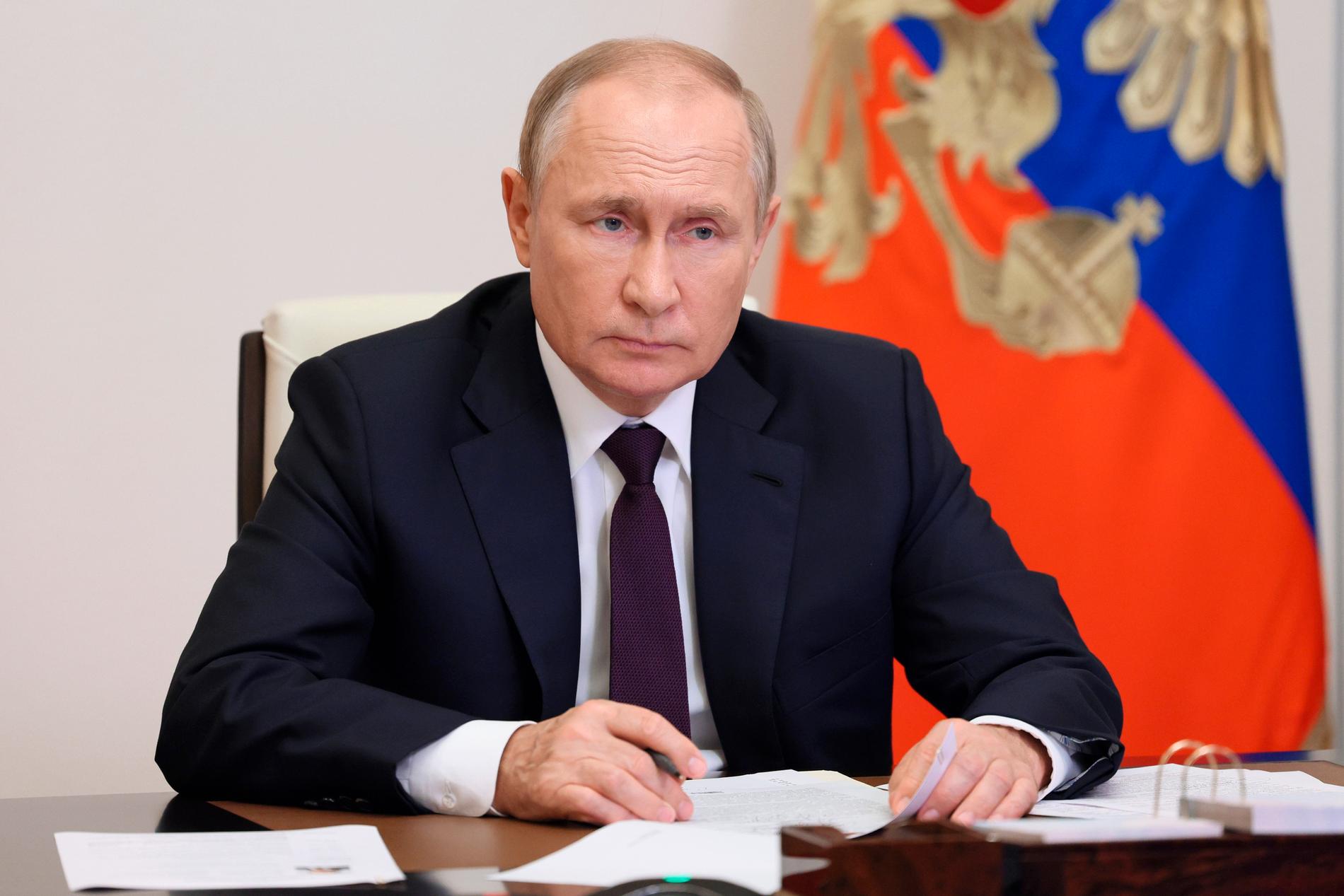 Ryska presidenten Vladimir Putin.